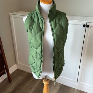 Jcrew women’s down puffer vest
